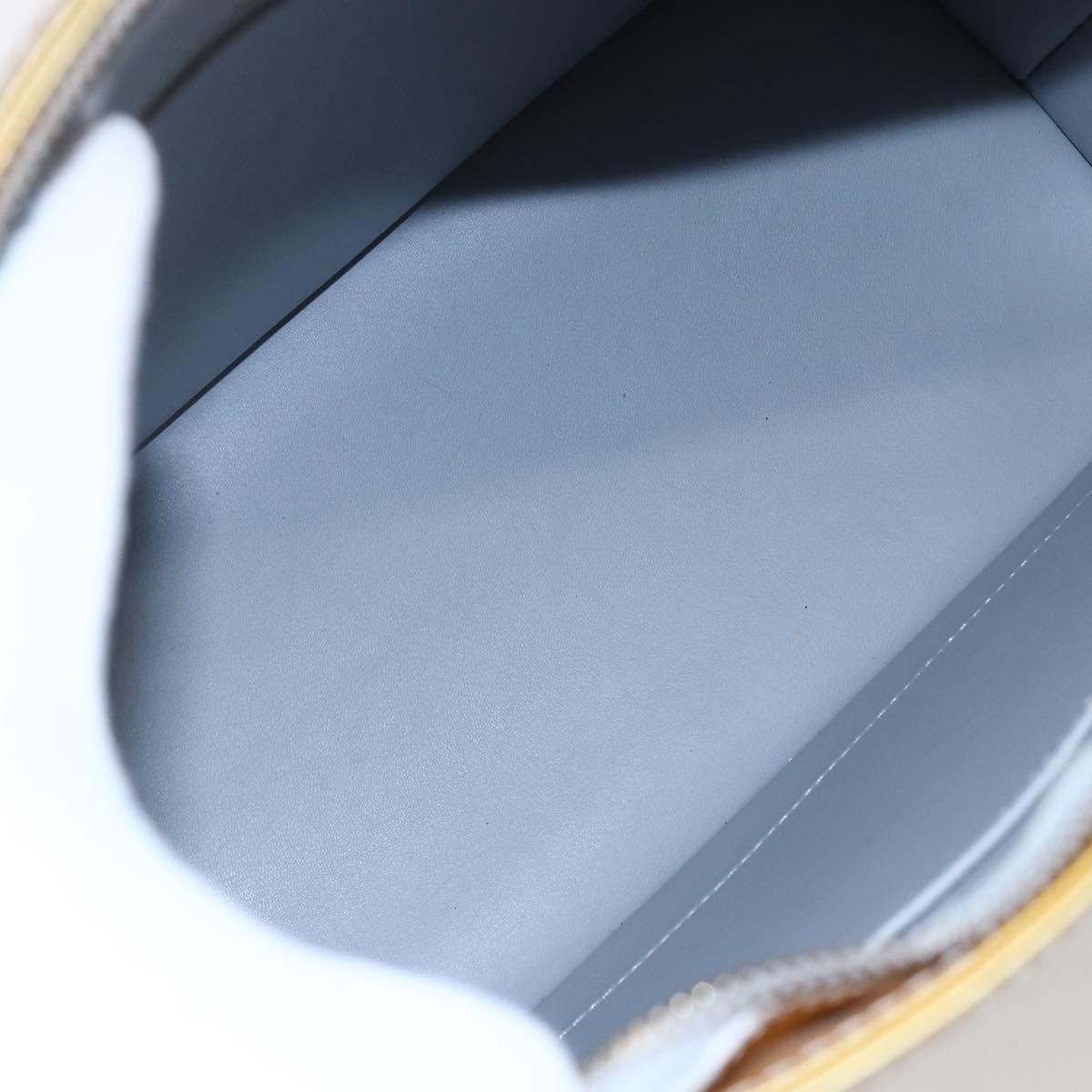 LOUIS VUITTON Monogram Vernis Houston Hand Bag Gris M91053 LV Auth 146208