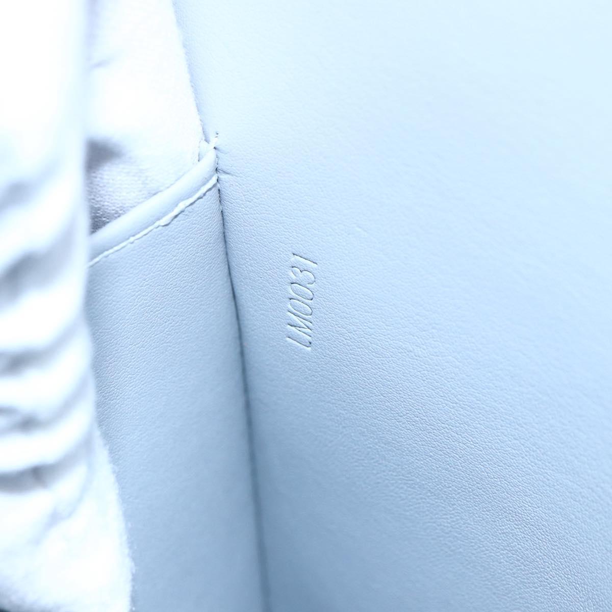 LOUIS VUITTON Monogram Vernis Columbus Tote Bag Gris M91028 LV Auth 146210