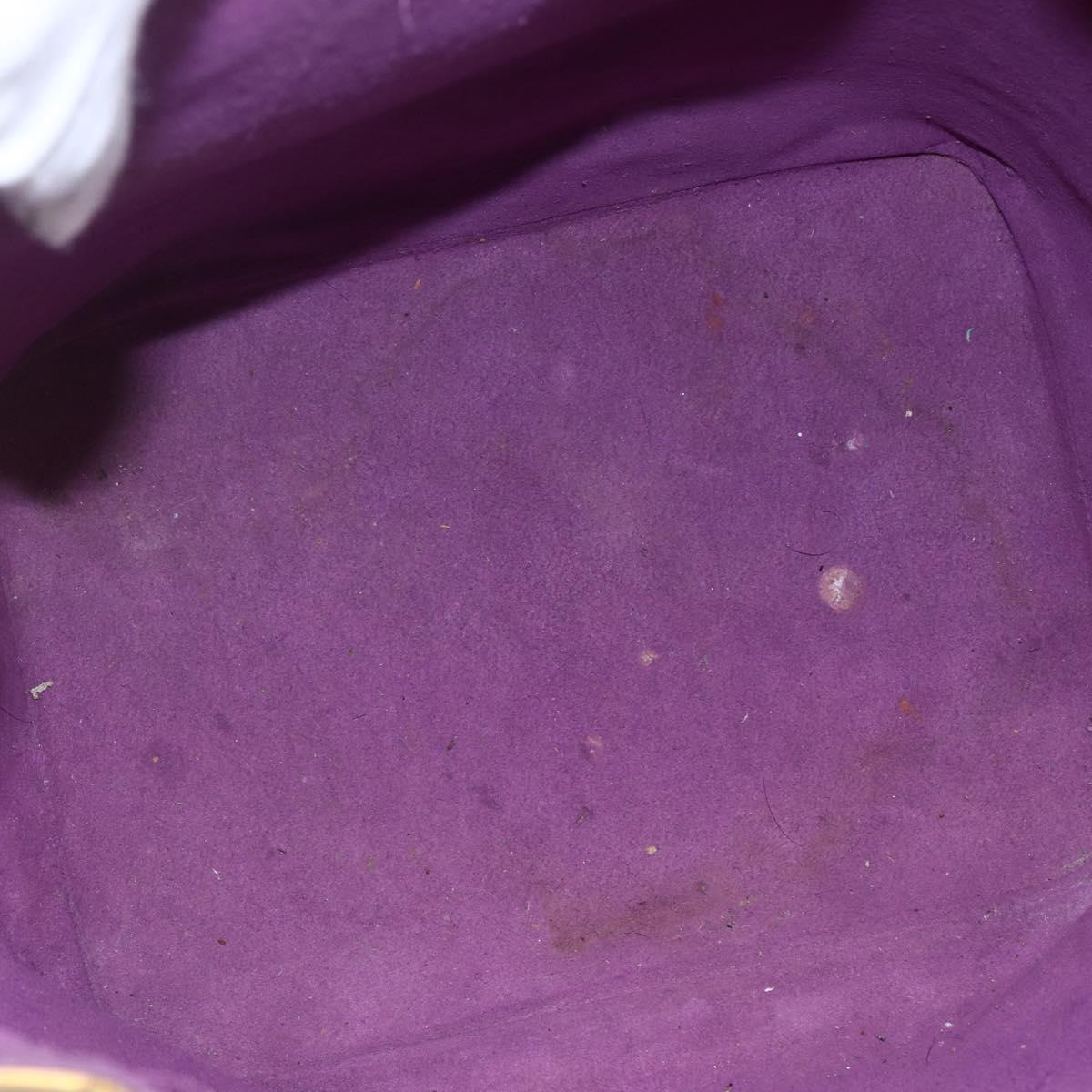 LOUIS VUITTON Epi Petit Noe Shoulder Bag Yellow M44109 LV Auth 146214