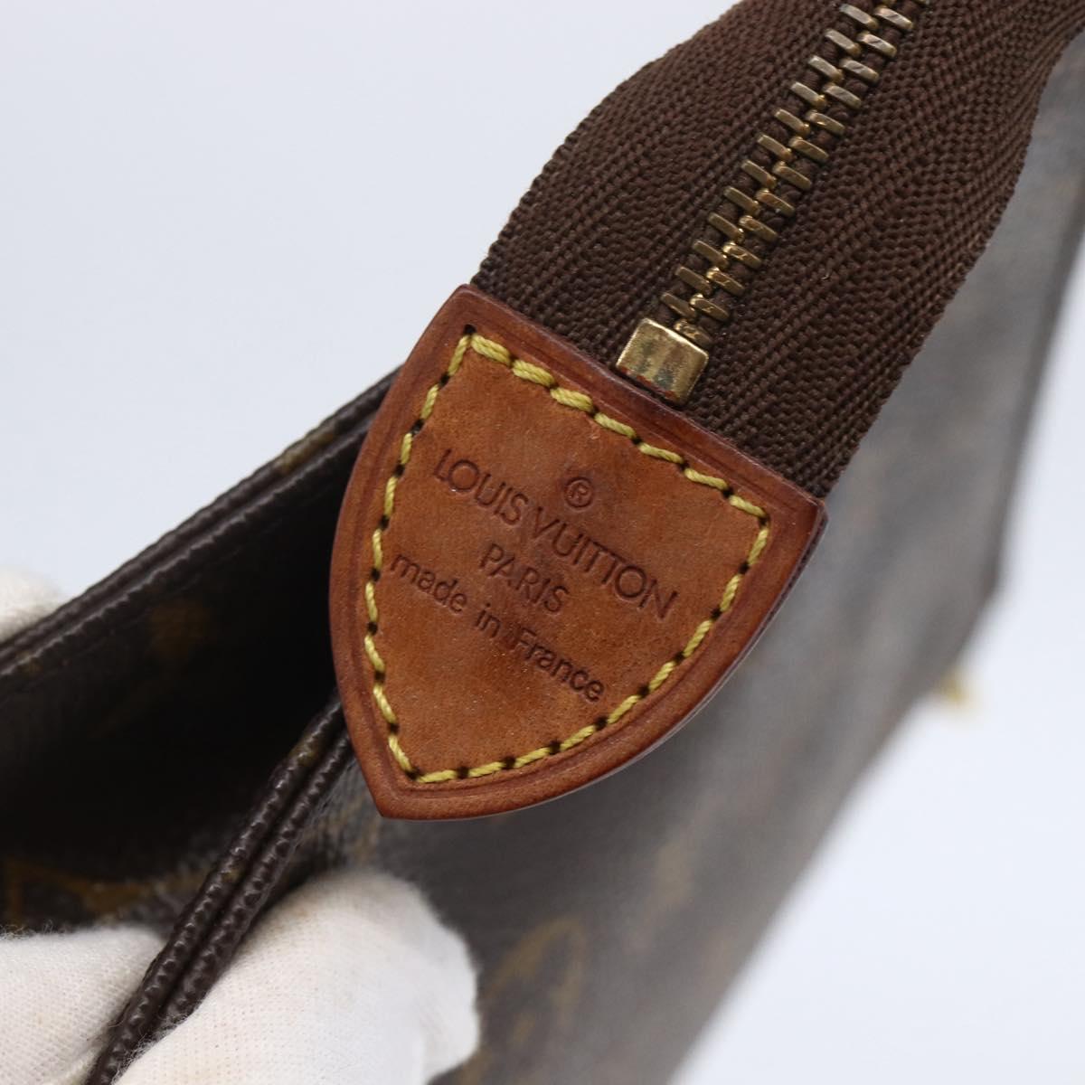 LOUIS VUITTON Monogram Poche Toilette 19 Pouch M47544 LV Auth 146227
