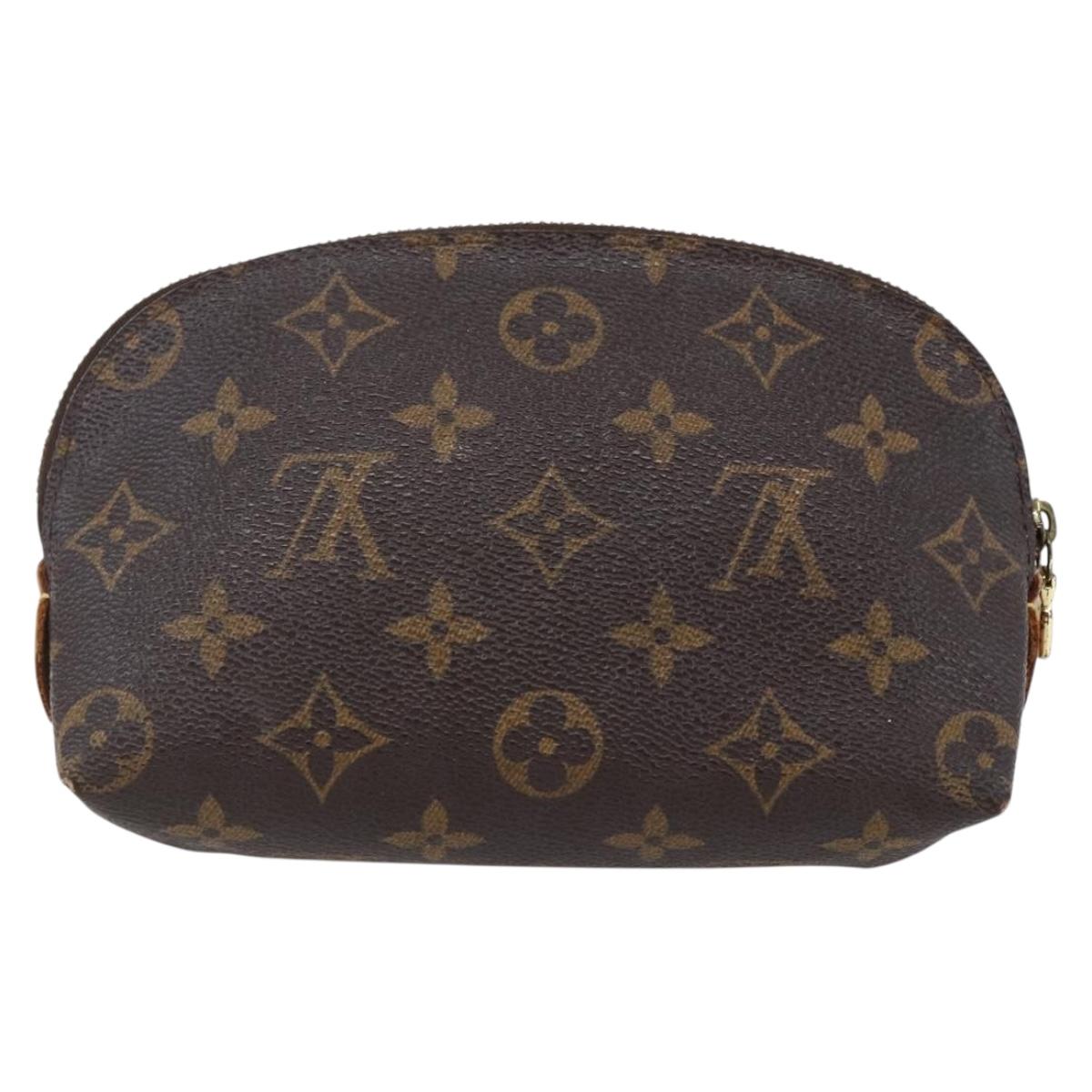 LOUIS VUITTON Monogram Pochette Cosmetic PM Pouch M43998 LV Auth 146228