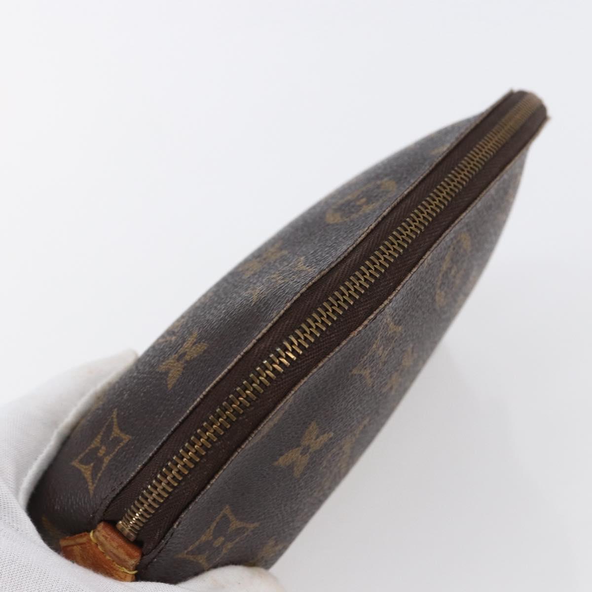 LOUIS VUITTON Monogram Pochette Cosmetic PM Pouch M43998 LV Auth 146228