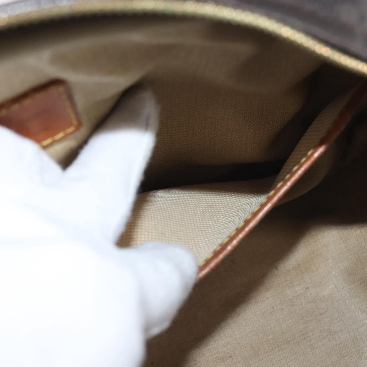 LOUIS VUITTON Monogram Trouville Hand Bag M42228 LV Auth 146231