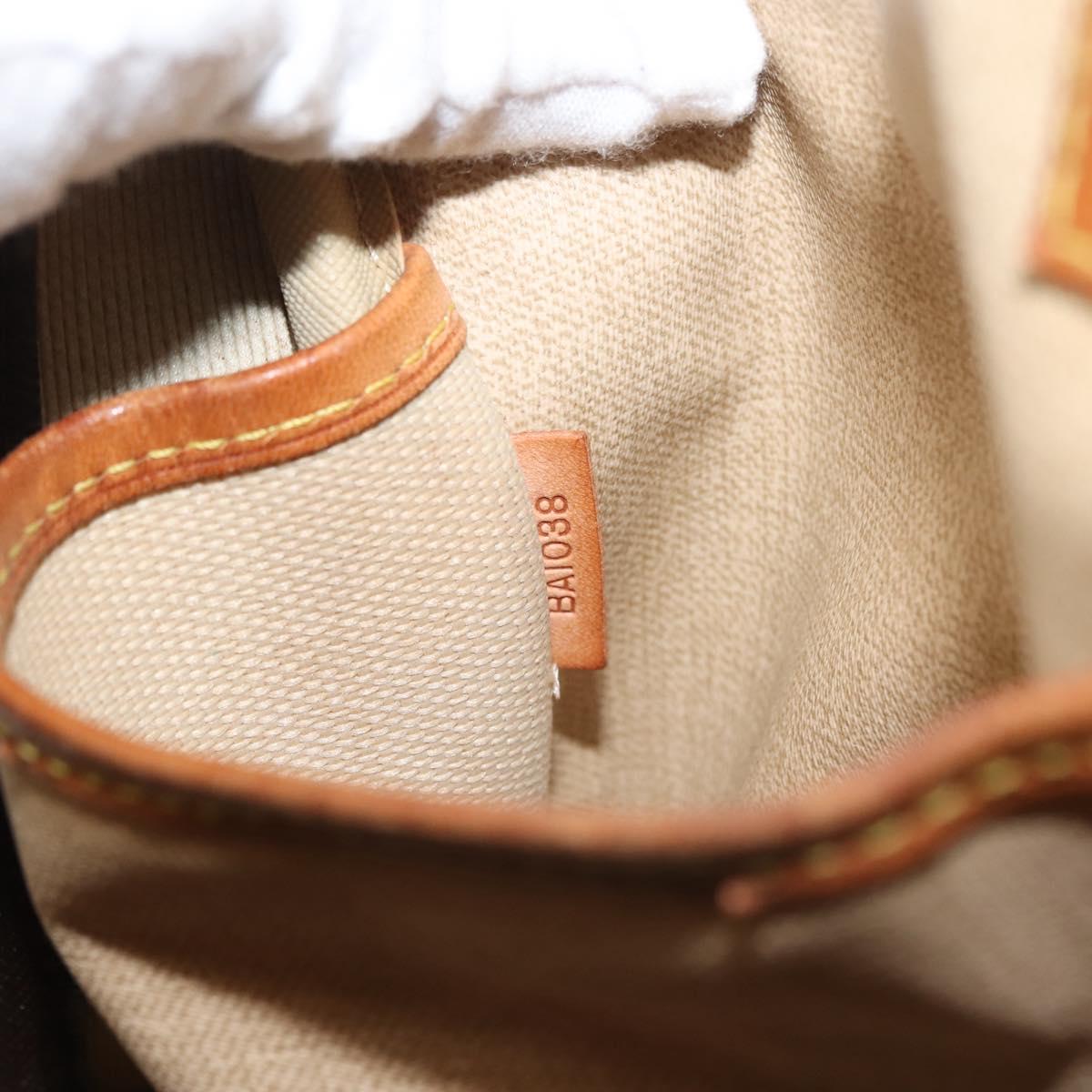 LOUIS VUITTON Monogram Trouville Hand Bag M42228 LV Auth 146231