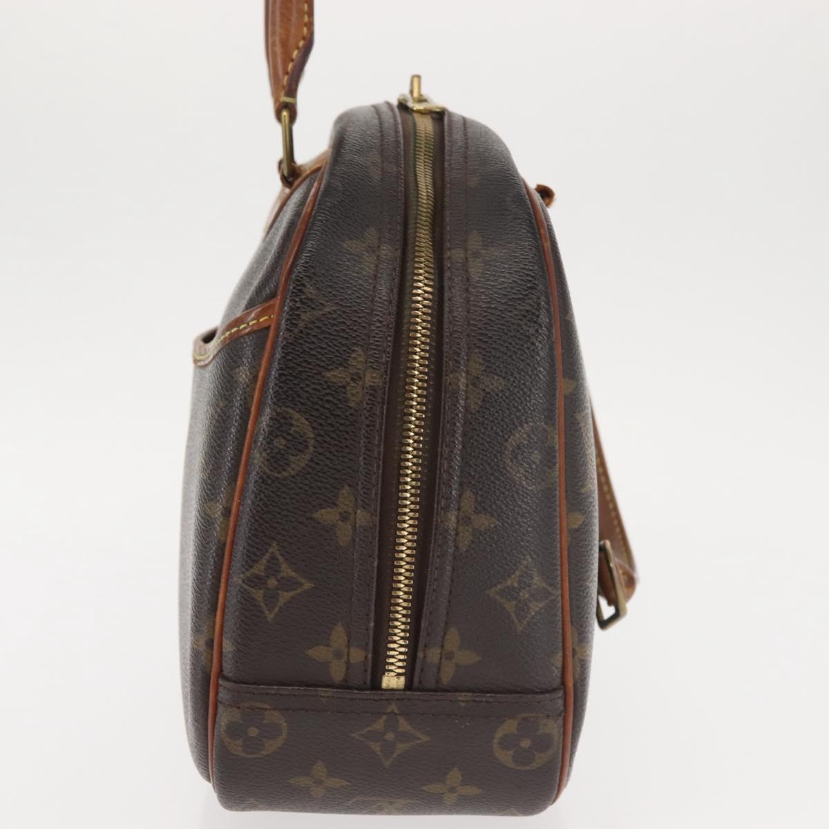 LOUIS VUITTON Monogram Trouville Hand Bag M42228 LV Auth 146231