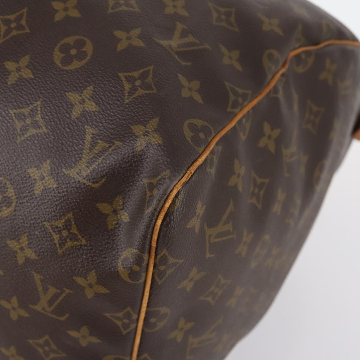 LOUIS VUITTON Monogram Keepall 55 Boston Bag M41424 LV Auth 146237