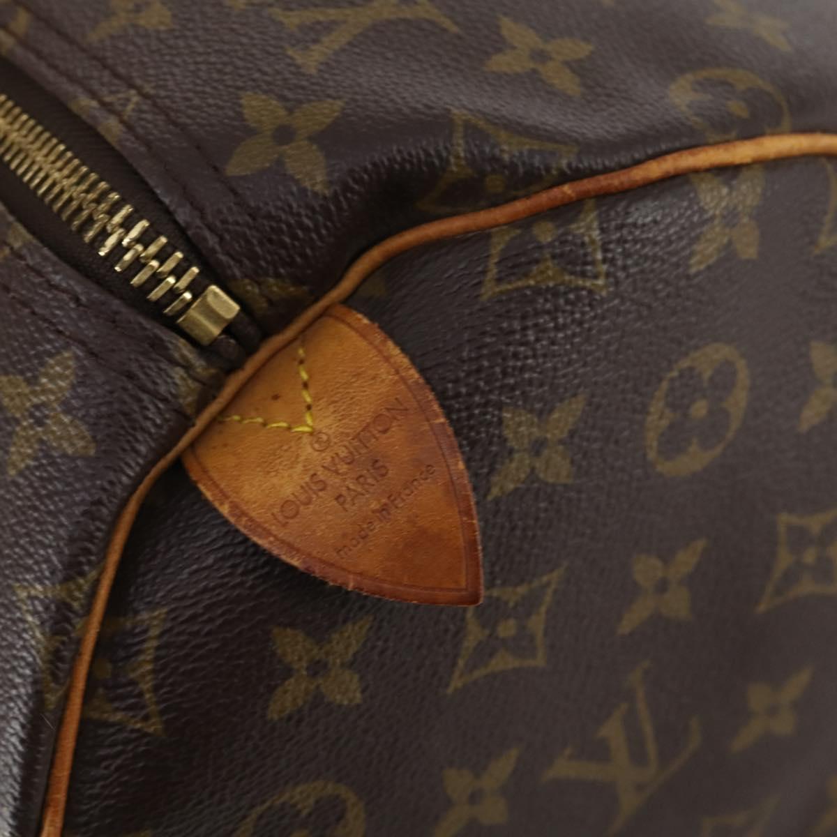 LOUIS VUITTON Monogram Keepall 55 Boston Bag M41424 LV Auth 146237