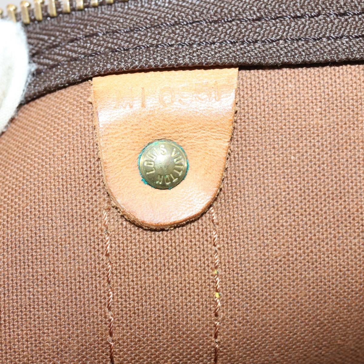 LOUIS VUITTON Monogram Keepall 55 Boston Bag M41424 LV Auth 146237