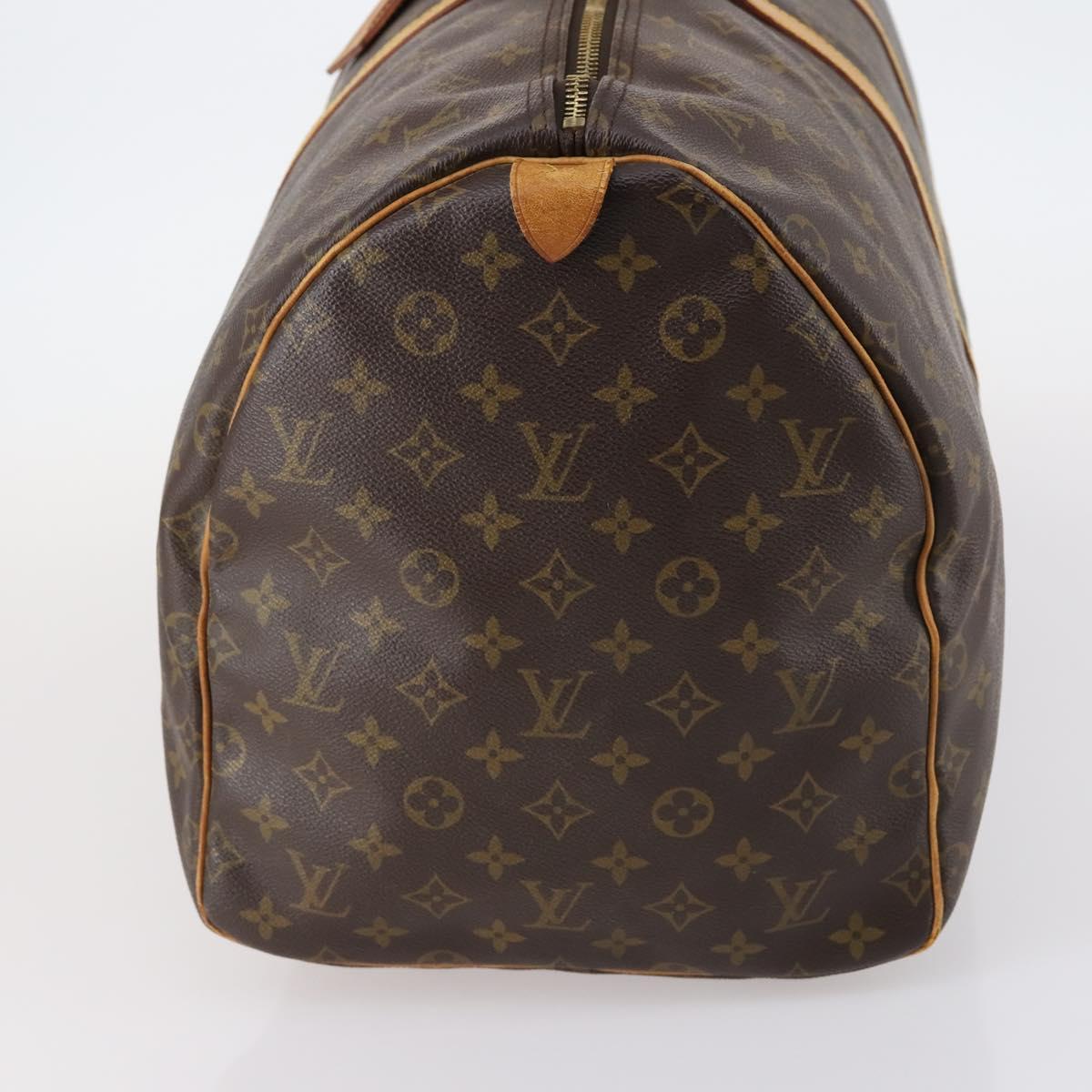 LOUIS VUITTON Monogram Keepall 55 Boston Bag M41424 LV Auth 146237