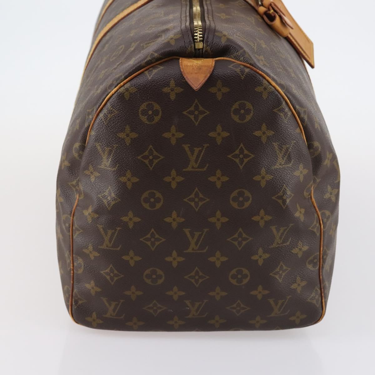 LOUIS VUITTON Monogram Keepall 55 Boston Bag M41424 LV Auth 146237
