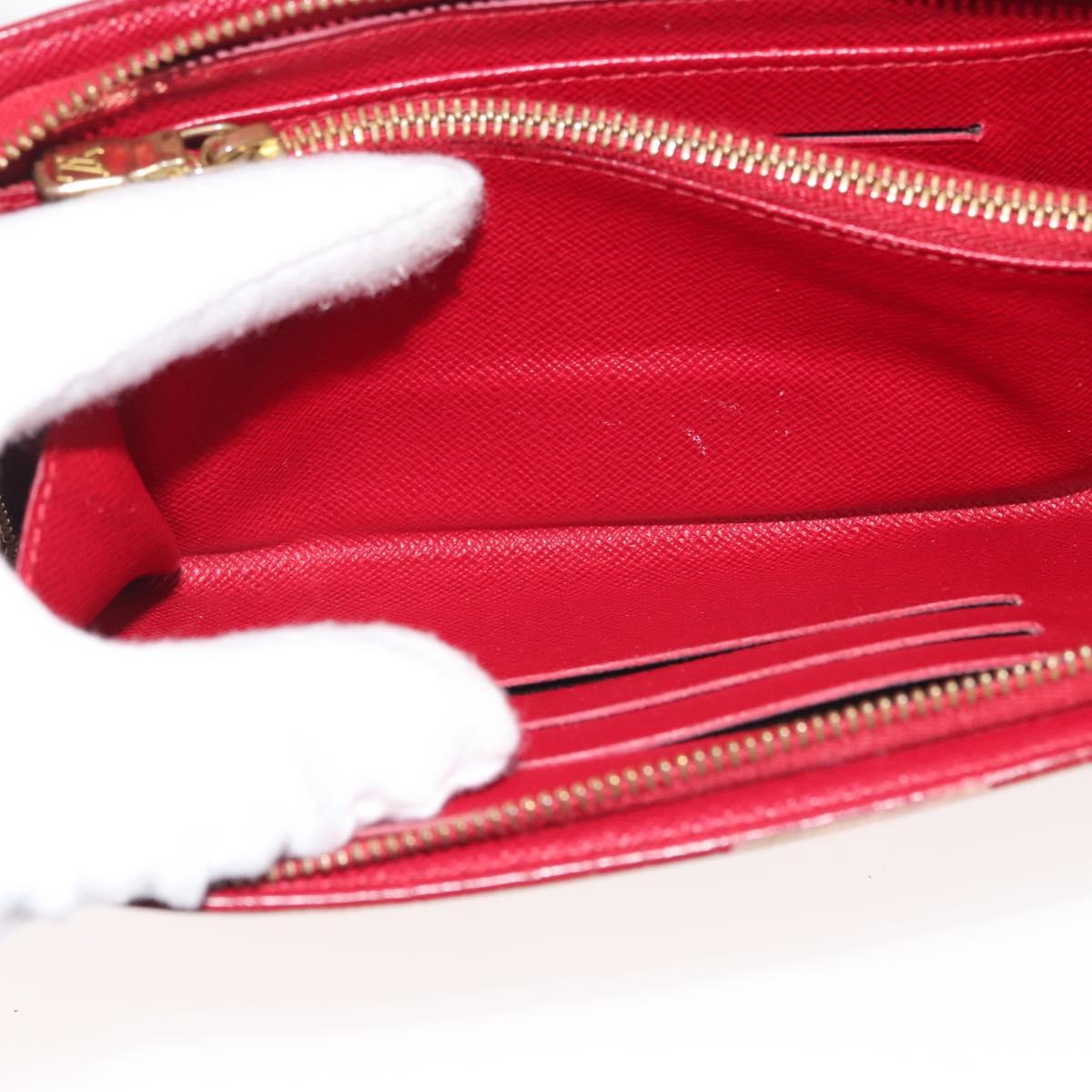 LOUIS VUITTON Monogram Cherry Porte Monnaie Zip Long Wallet M95006 Auth 146243