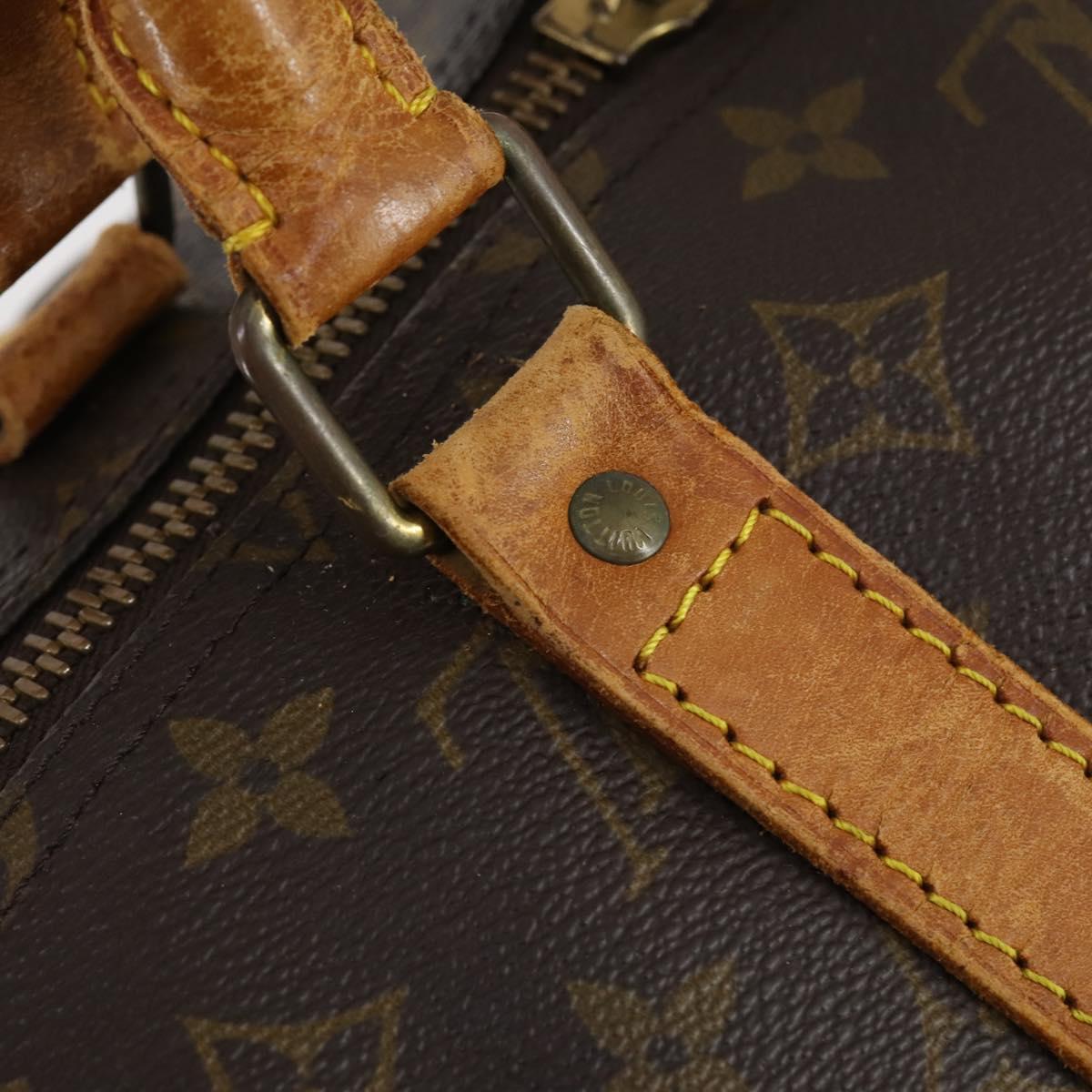 LOUIS VUITTON Monogram Keepall 60 Boston Bag M41422 LV Auth 146300