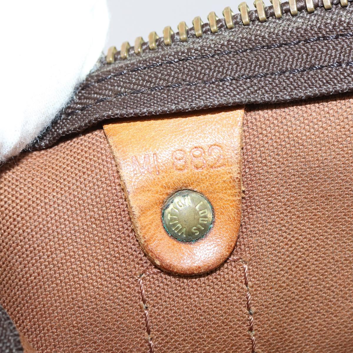 LOUIS VUITTON Monogram Keepall 60 Boston Bag M41422 LV Auth 146300