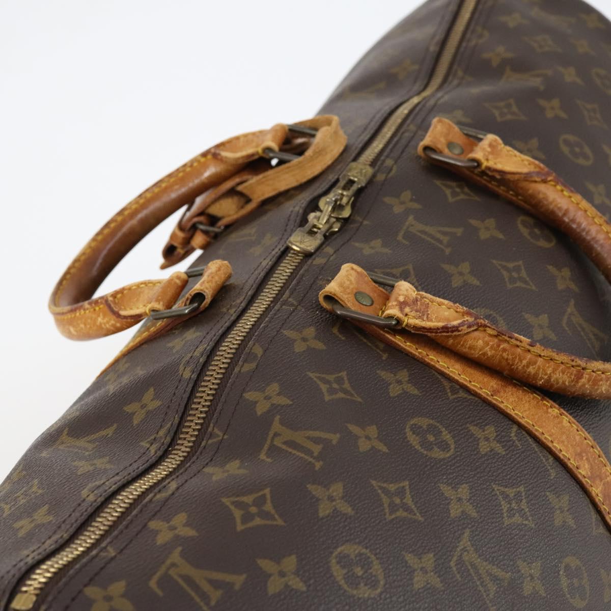 LOUIS VUITTON Monogram Keepall 60 Boston Bag M41422 LV Auth 146300