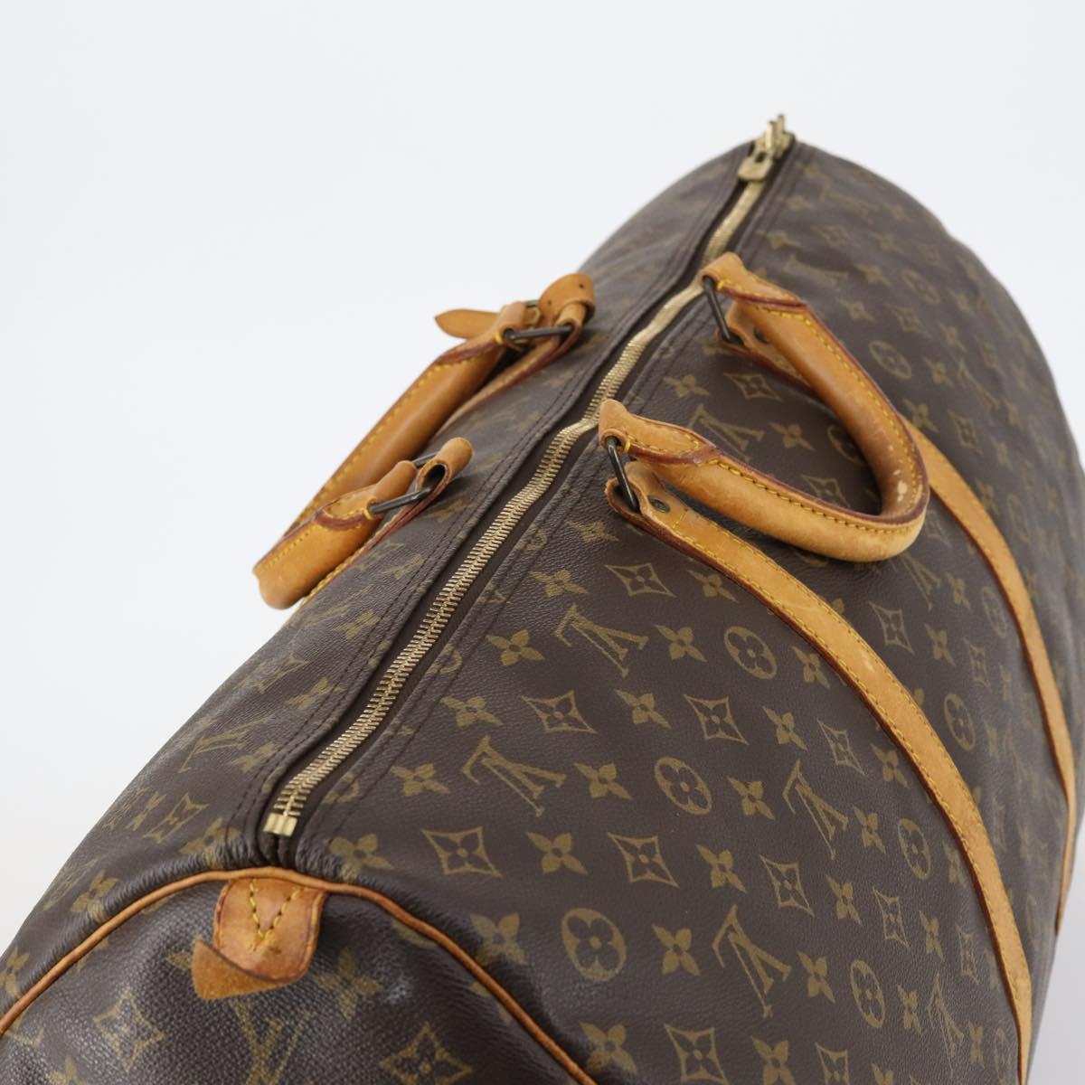 LOUIS VUITTON Monogram Keepall 60 Boston Bag M41422 LV Auth 146304