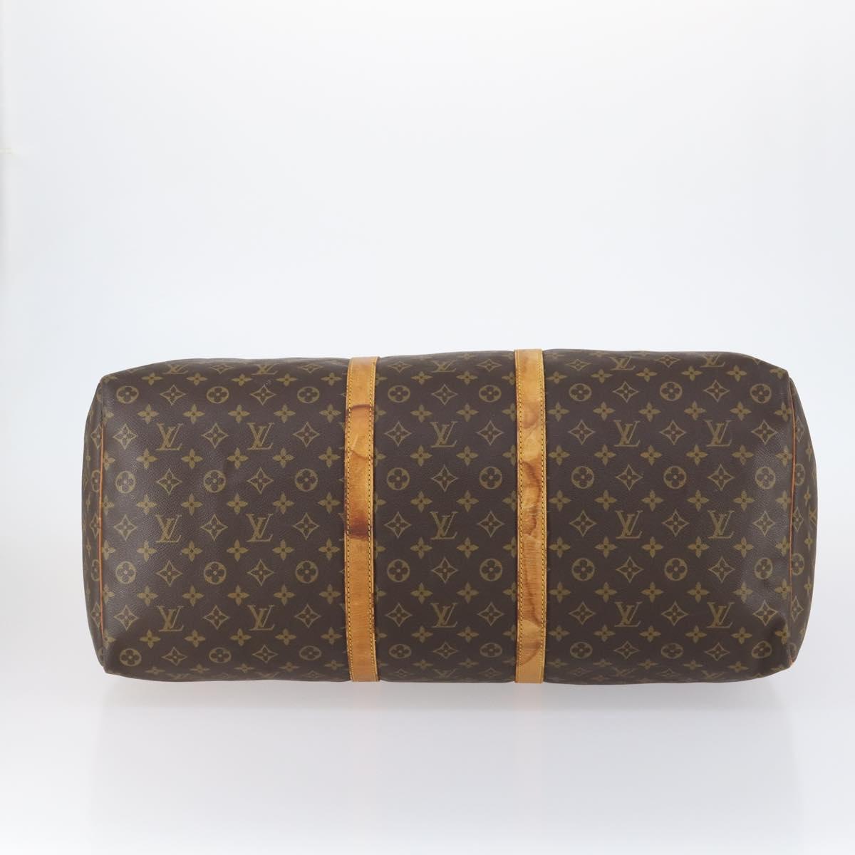 LOUIS VUITTON Monogram Keepall 60 Boston Bag M41422 LV Auth 146304
