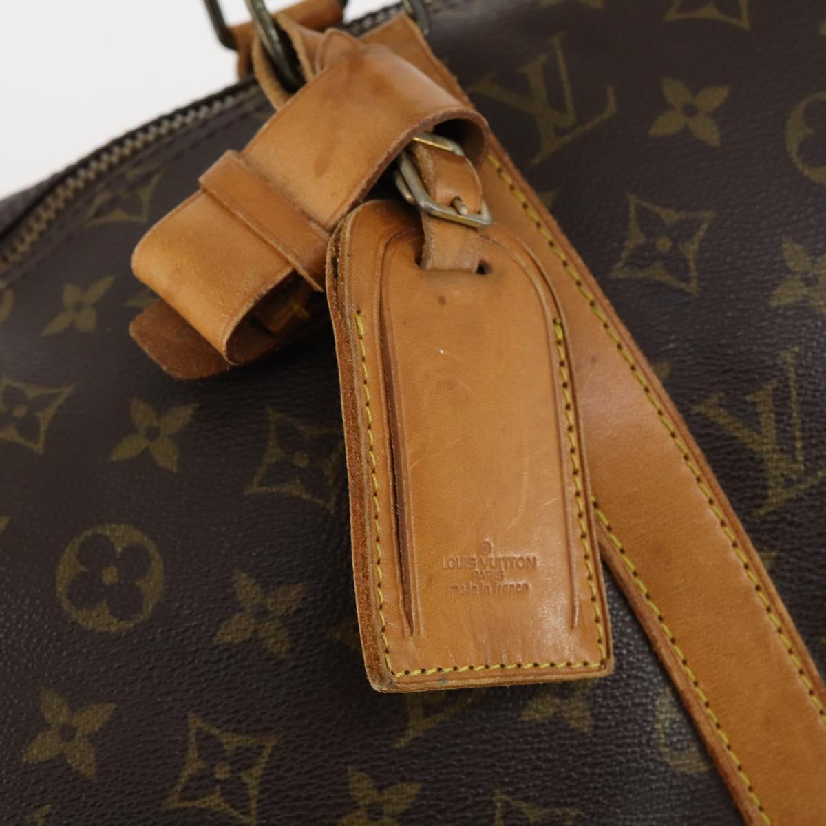 LOUIS VUITTON Monogram Keepall 50 Boston Bag M41426 LV Auth 146305