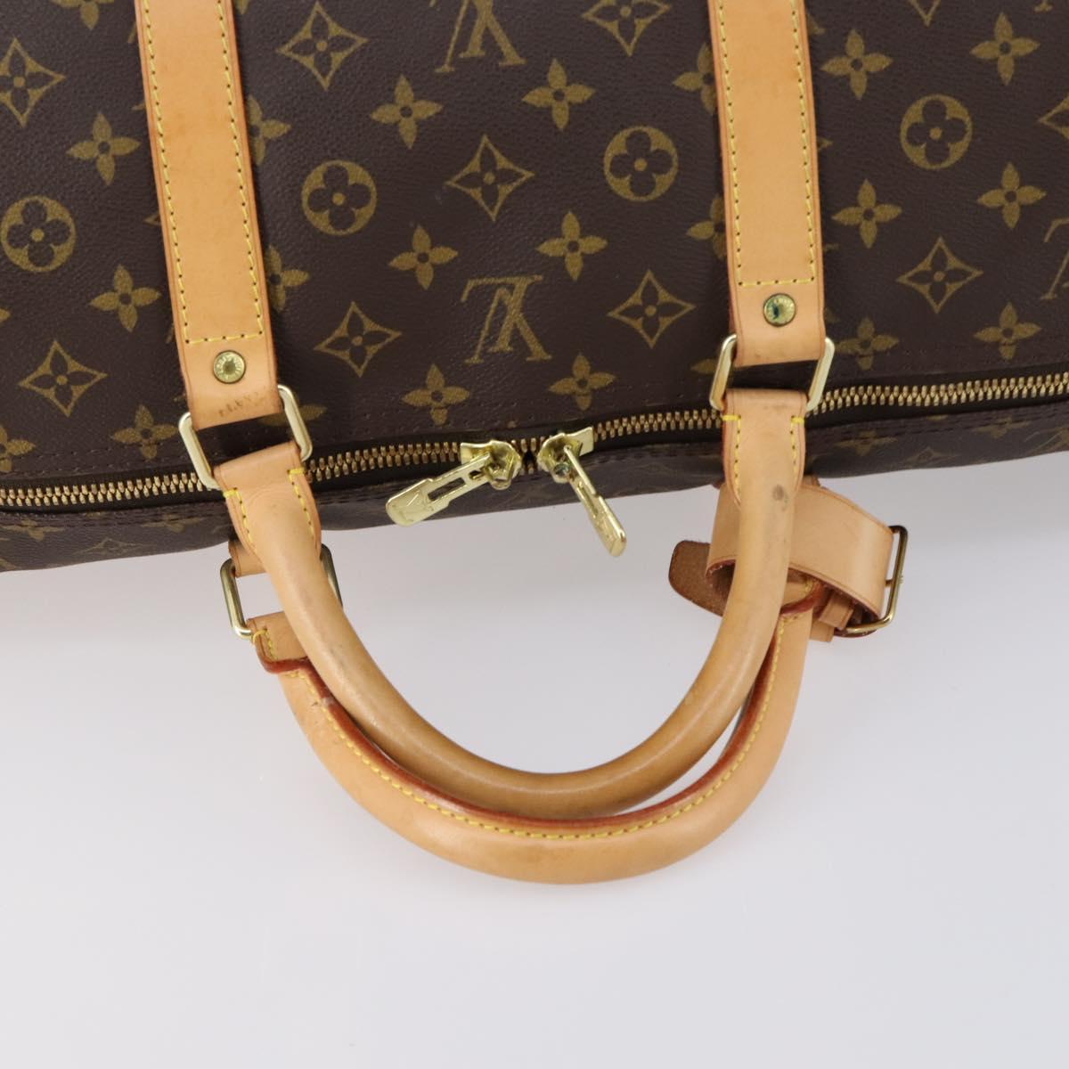 LOUIS VUITTON Monogram Keepall 60 Boston Bag M41422 LV Auth 146307