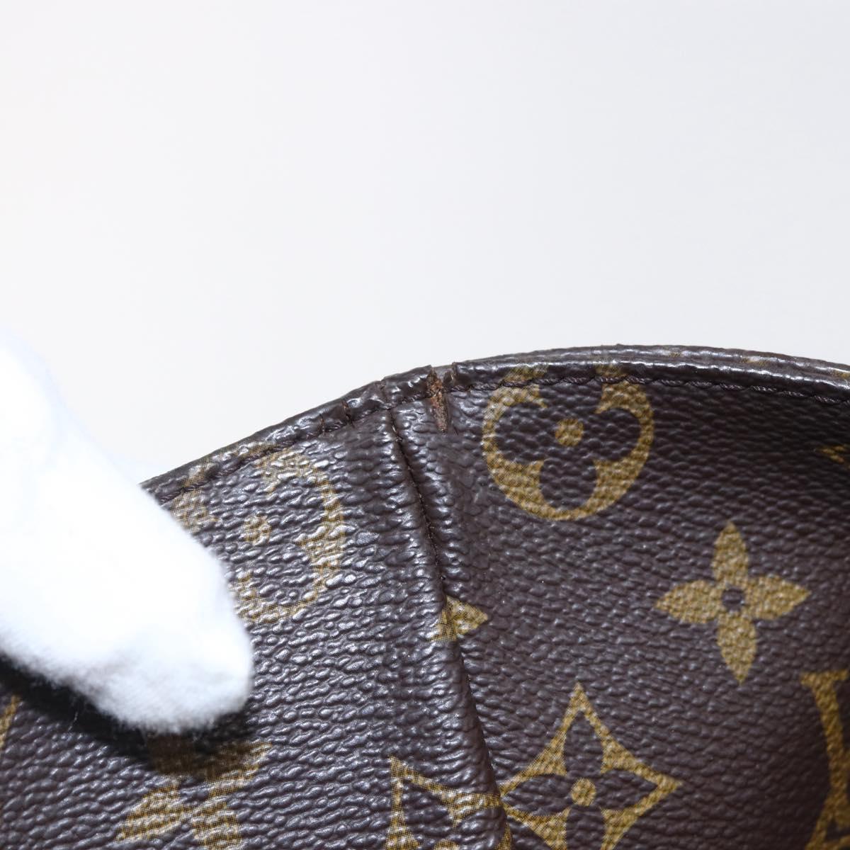 LOUIS VUITTON Monogram Sac Shopping Tote Bag M51108 LV Auth 146308