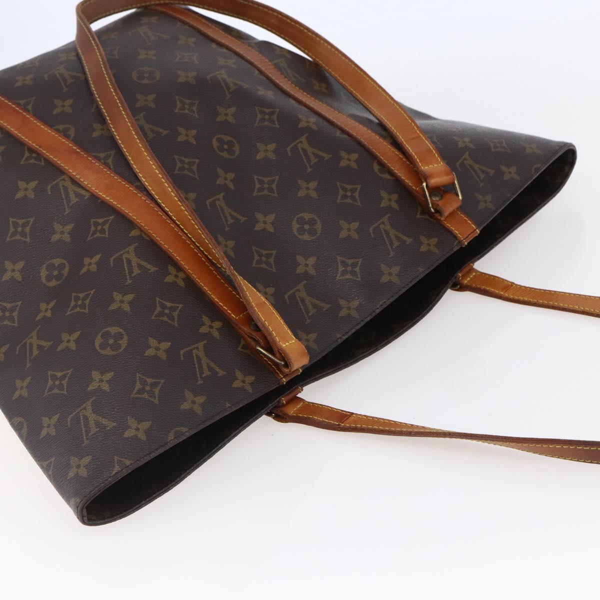 LOUIS VUITTON Monogram Sac Shopping Tote Bag M51108 LV Auth 146308