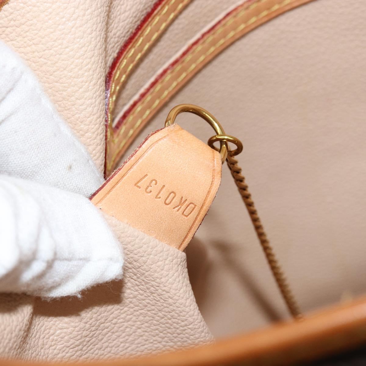 LOUIS VUITTON Monogram Bucket GM Shoulder Bag M42236 LV Auth 146310