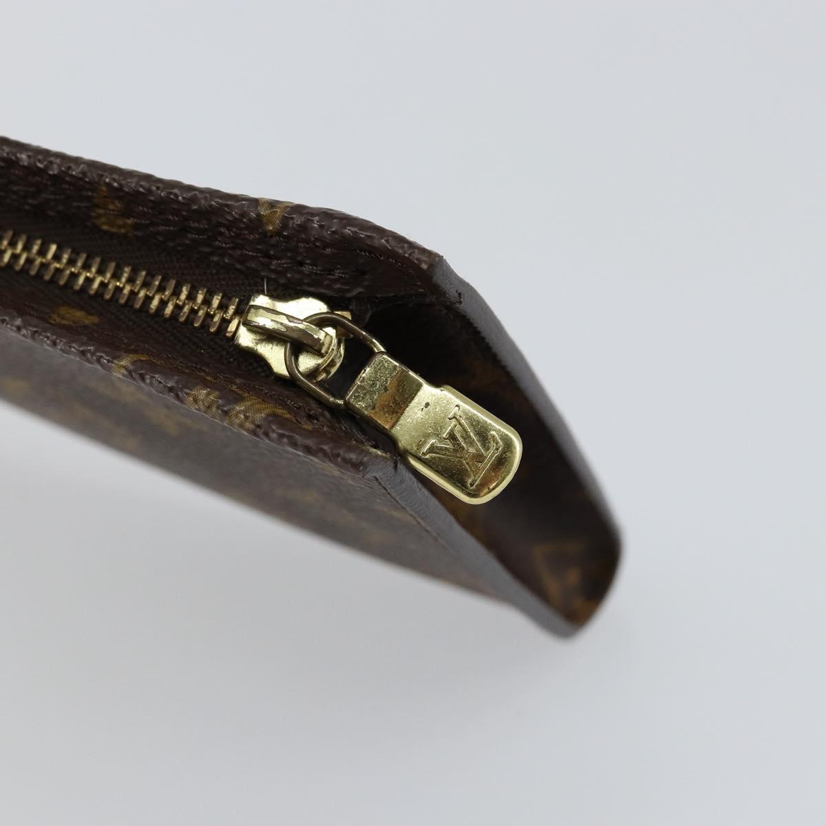 LOUIS VUITTON Monogram Bucket GM Accessory Pouch LV Auth 146311