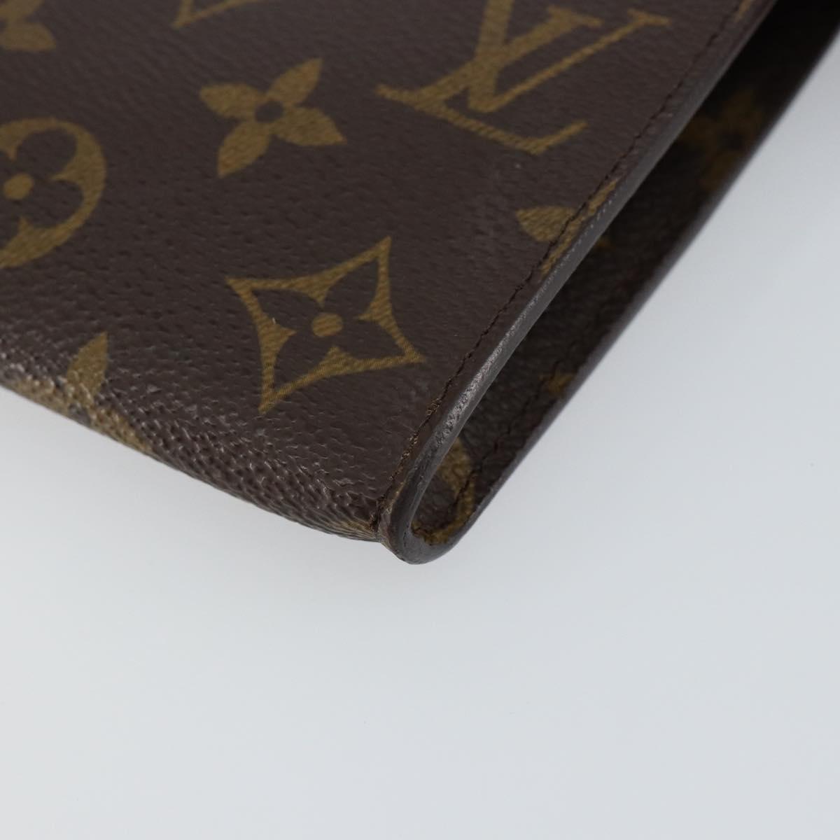 LOUIS VUITTON Monogram Bucket GM Accessory Pouch LV Auth 146311