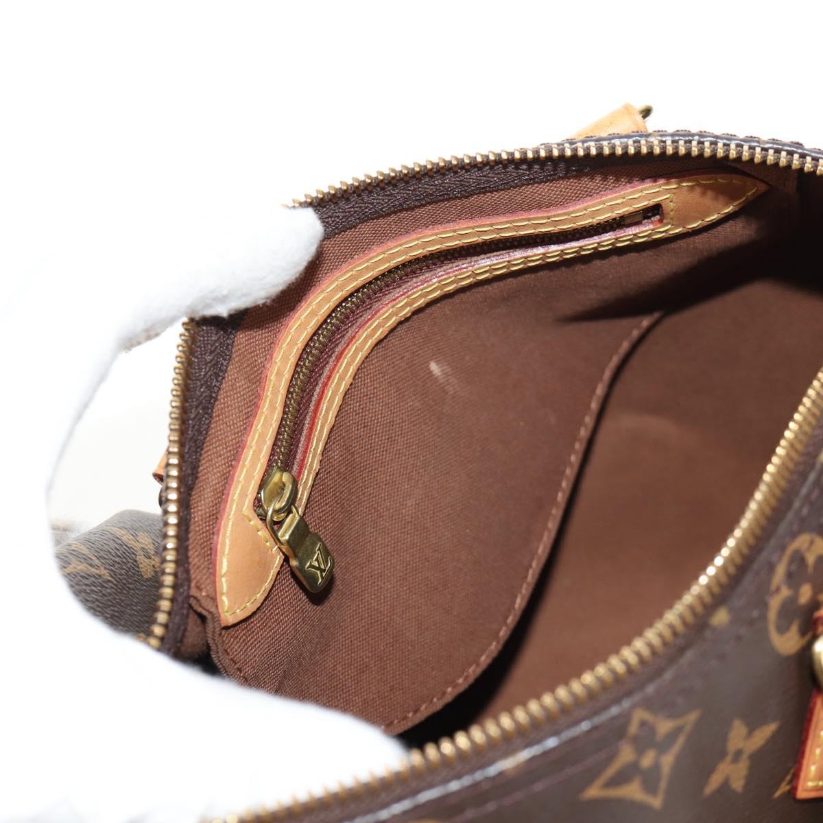 LOUIS VUITTON Monogram Speedy 25 Hand Bag M41528 LV Auth 146312V