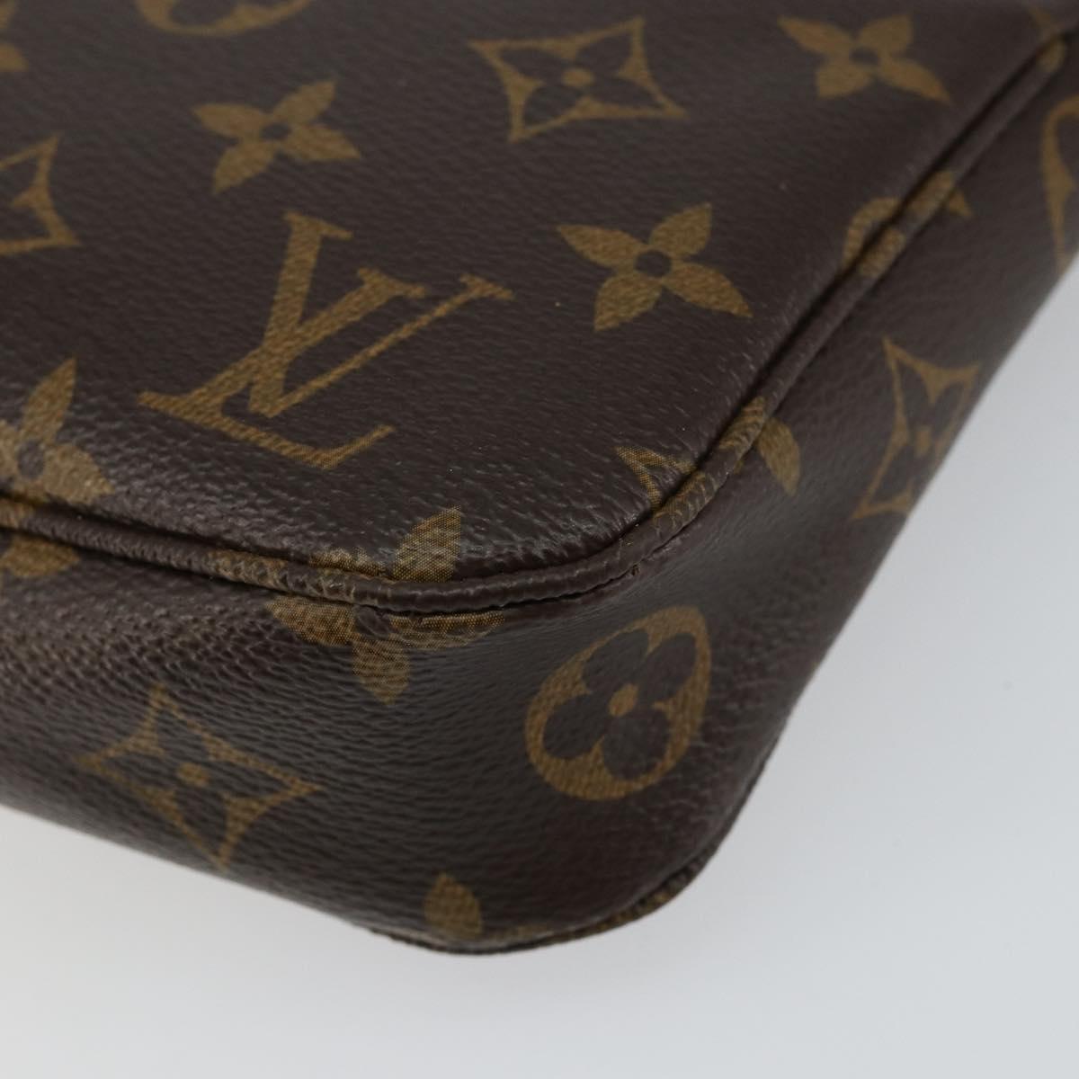 LOUIS VUITTON Monogram Pochette Accessoires Pouch M51980 LV Auth 146315