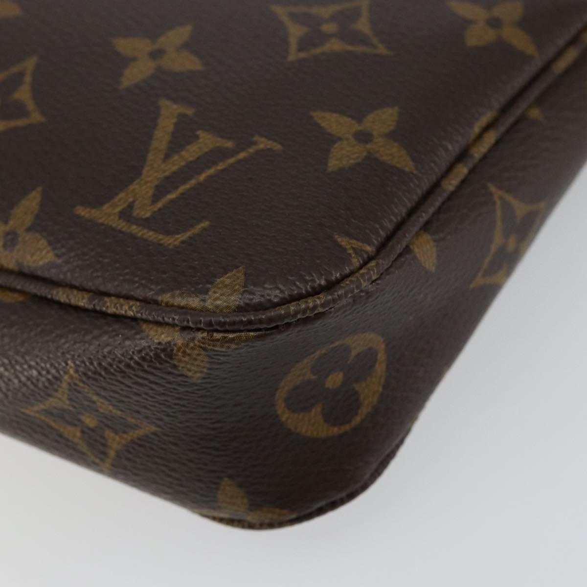 LOUIS VUITTON Monogram Pochette Accessoires Pouch M51980 LV Auth 146315