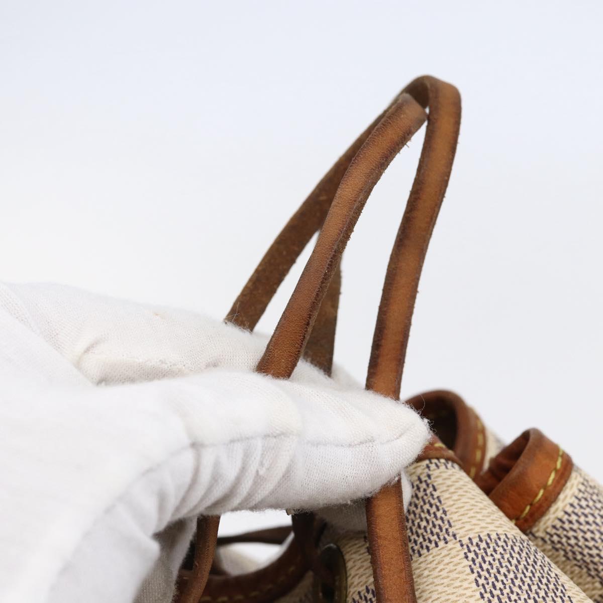 LOUIS VUITTON Damier Azur Noe Shoulder Bag N42222 LV Auth 146319