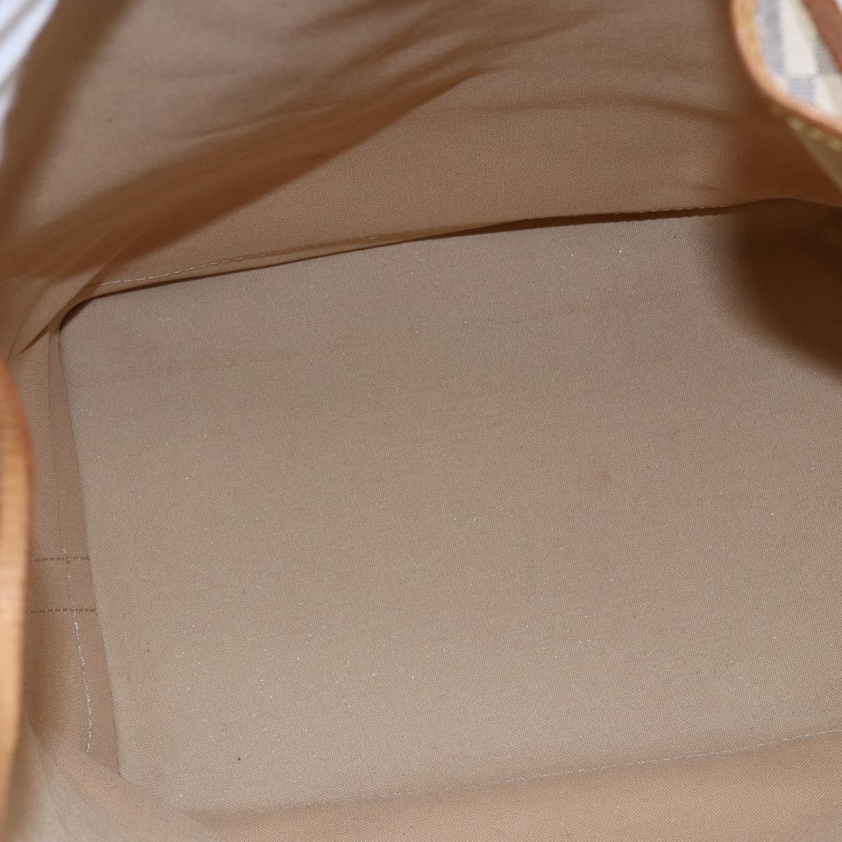 LOUIS VUITTON Damier Azur Noe Shoulder Bag N42222 LV Auth 146320