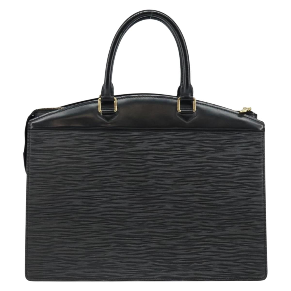 LOUIS VUITTON Epi Riviera Hand Bag Noir Black M48182 LV Auth 146326