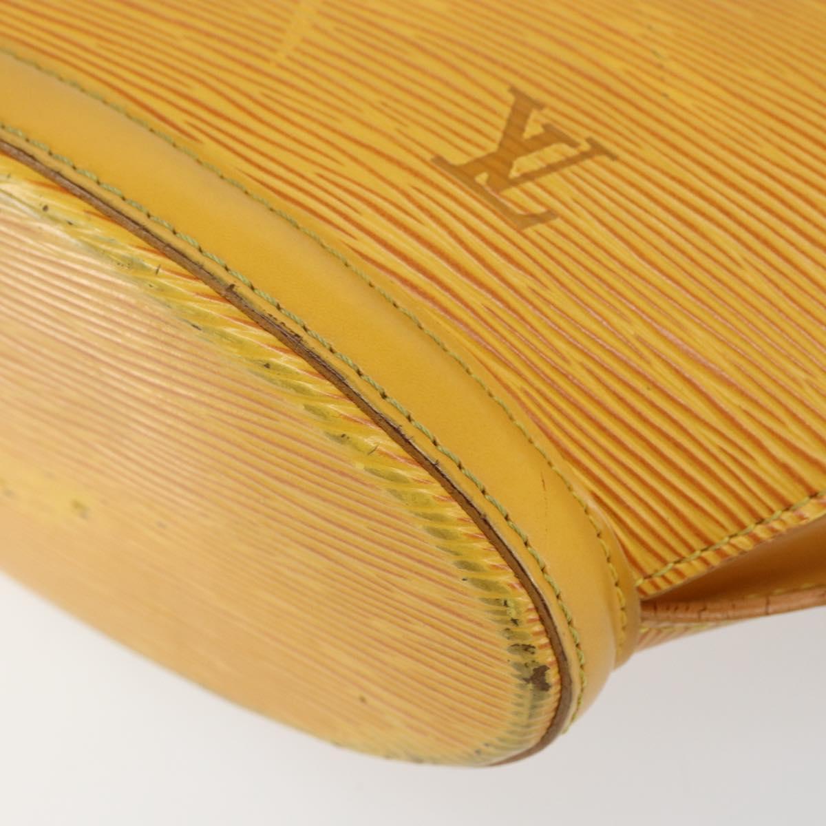 LOUIS VUITTON Epi Saint Jacques Hand Bag Yellow M52279 LV Auth 146328