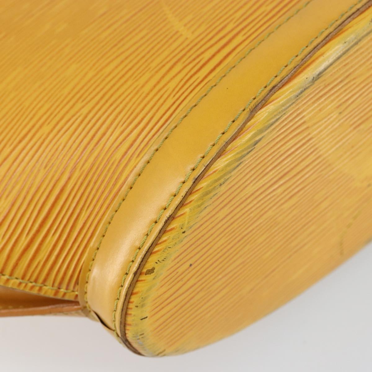 LOUIS VUITTON Epi Saint Jacques Hand Bag Yellow M52279 LV Auth 146328