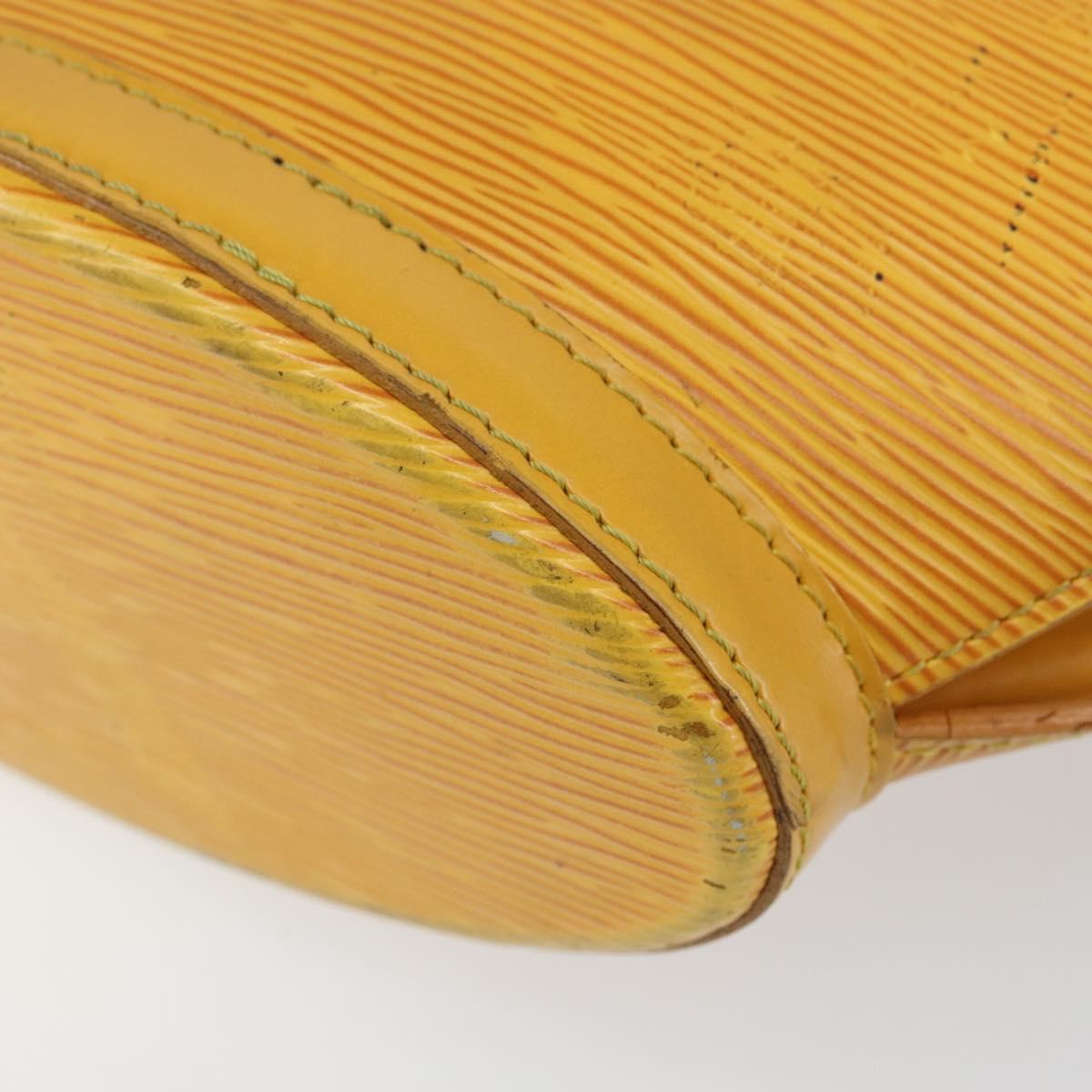 LOUIS VUITTON Epi Saint Jacques Hand Bag Yellow M52279 LV Auth 146328