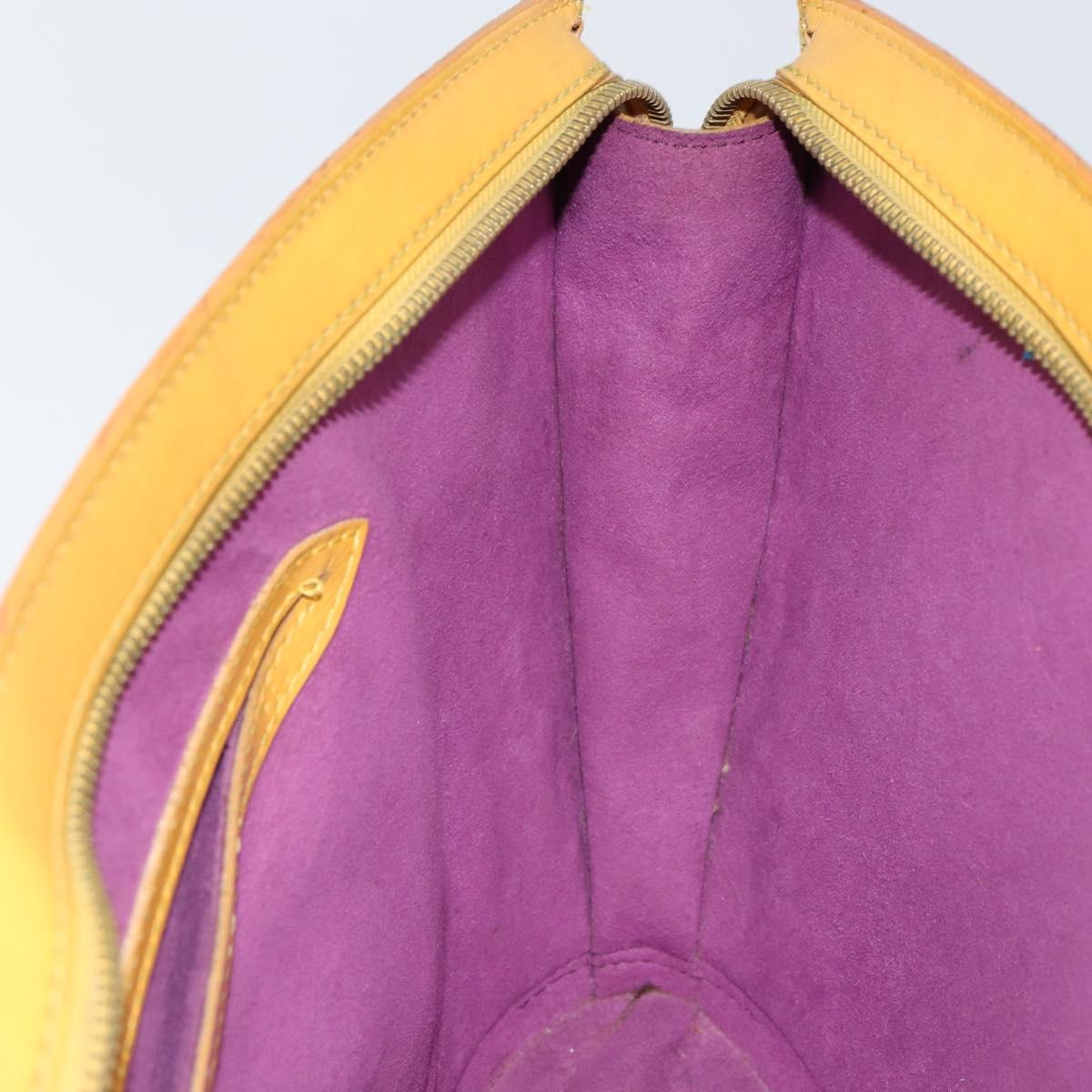 LOUIS VUITTON Epi Saint Jacques Hand Bag Yellow M52279 LV Auth 146328