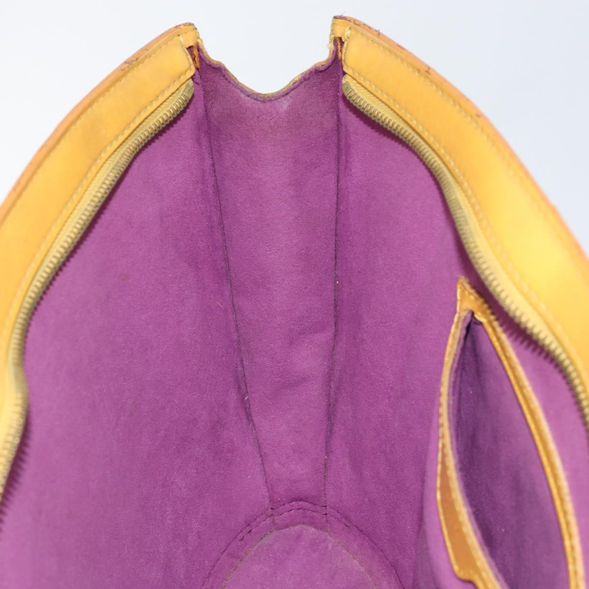 LOUIS VUITTON Epi Saint Jacques Hand Bag Yellow M52279 LV Auth 146328