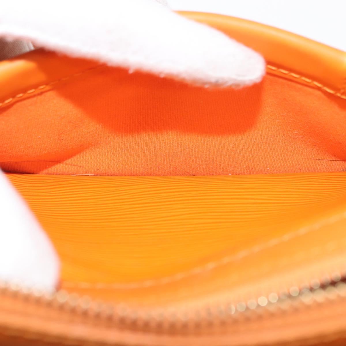 LOUIS VUITTON Epi Danura PM Bag 2Way Orange Mandarin M5891H LV Auth 146329