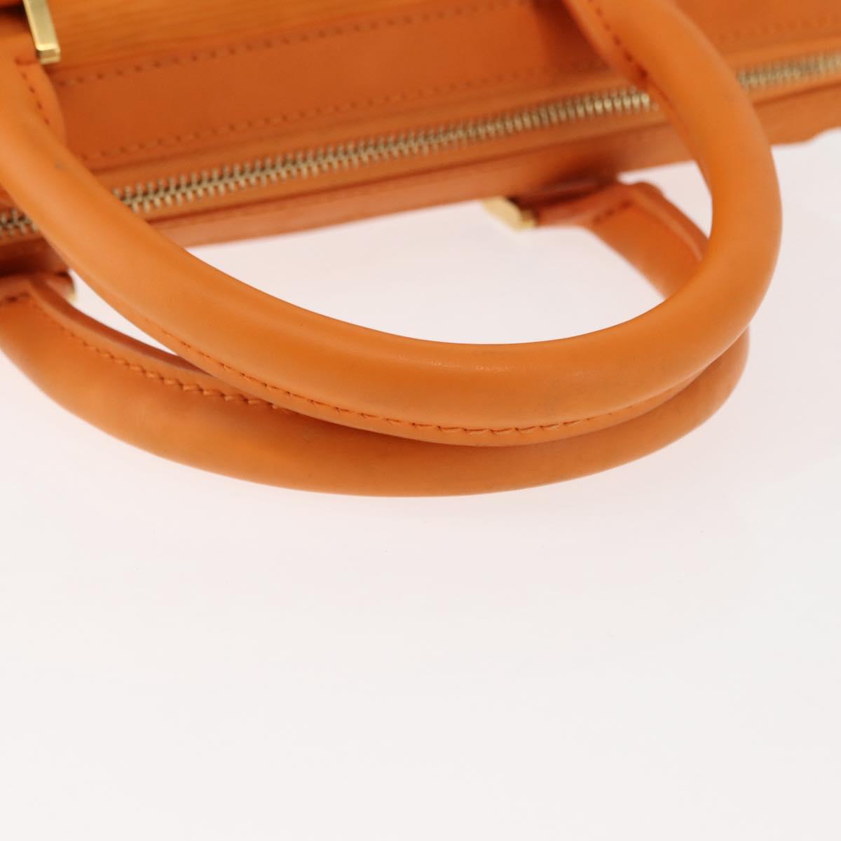 LOUIS VUITTON Epi Danura PM Bag 2Way Orange Mandarin M5891H LV Auth 146329