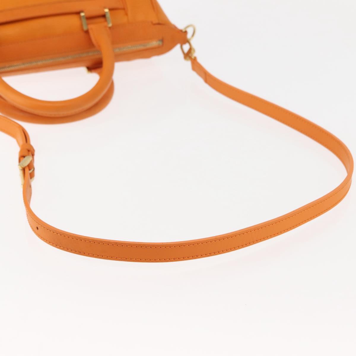 LOUIS VUITTON Epi Danura PM Bag 2Way Orange Mandarin M5891H LV Auth 146329