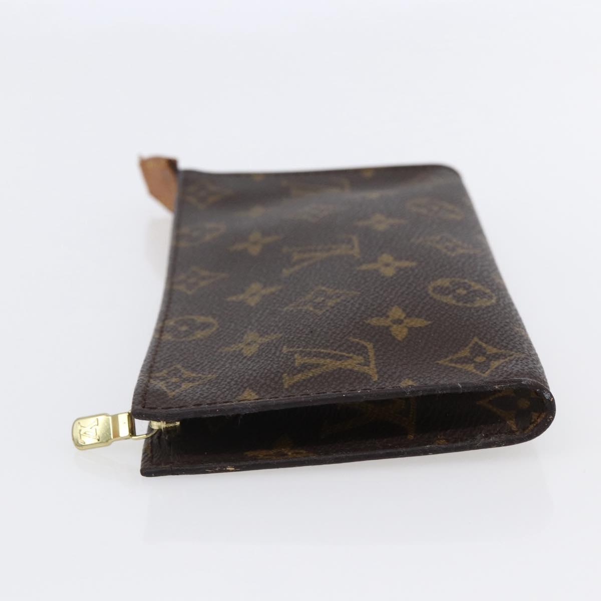 LOUIS VUITTON Monogram Bucket GM Accessory Pouch LV Auth 146355