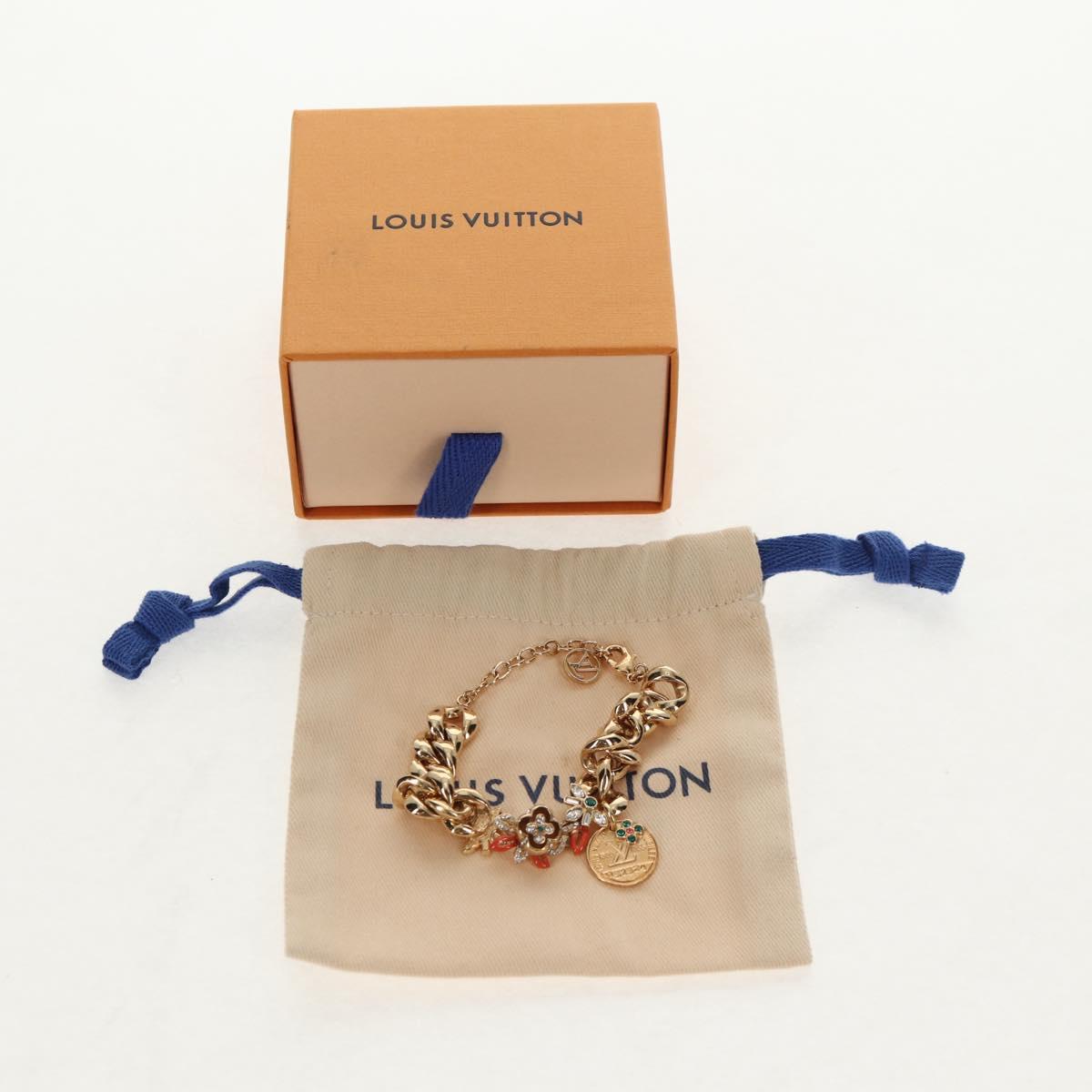 LOUIS VUITTON Brasserie Gourmet Miss Windsor Metal Gold M65148 Auth 146357SAM