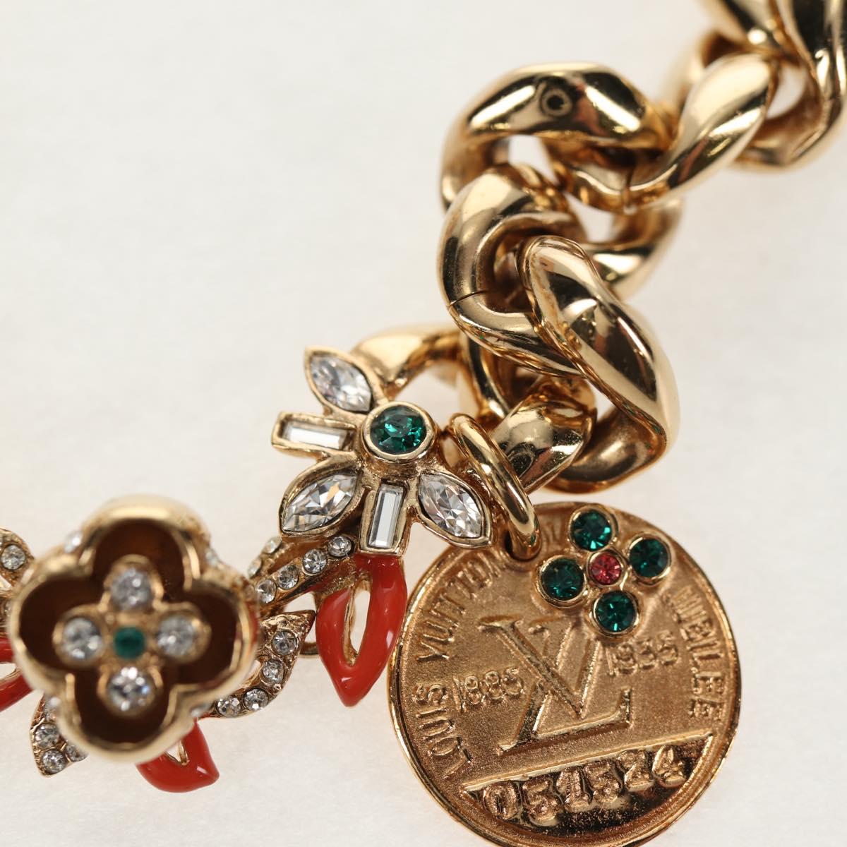 LOUIS VUITTON Brasserie Gourmet Miss Windsor Metal Gold M65148 Auth 146357M