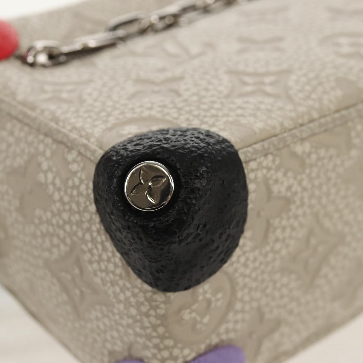 LOUIS VUITTON Taurillon Monogram Climbing Soft Trunk Bag M81606 LV Auth 146364SM