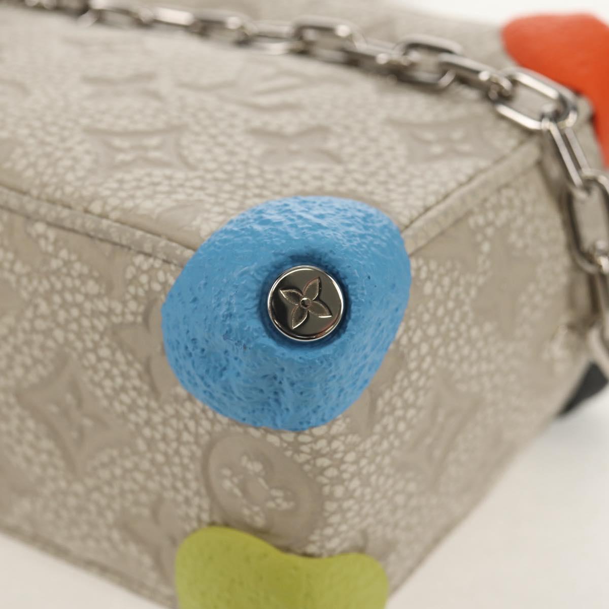 LOUIS VUITTON Taurillon Monogram Climbing Soft Trunk Bag M81606 LV Auth 146364SM