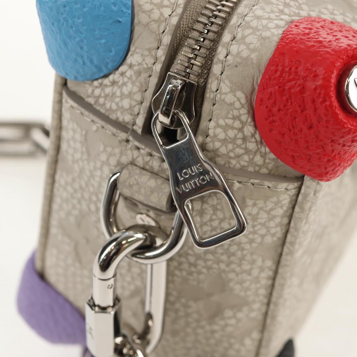 LOUIS VUITTON Taurillon Monogram Climbing Soft Trunk Bag M81606 LV Auth 146364SM