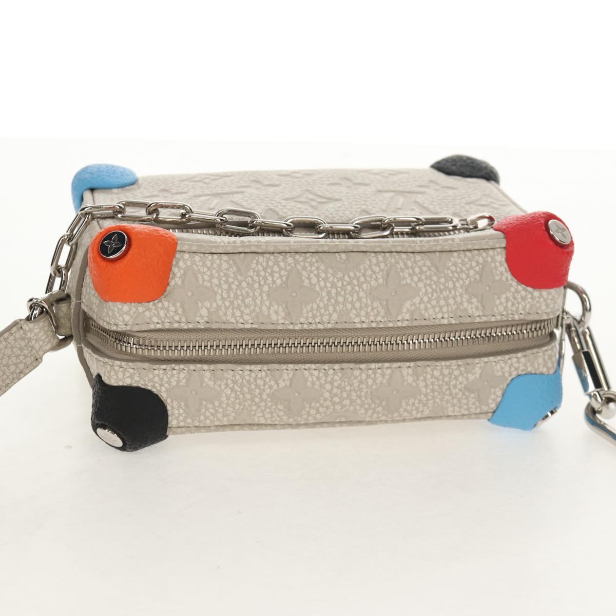 LOUIS VUITTON Taurillon Monogram Climbing Soft Trunk Bag M81606 LV Auth 146364SM