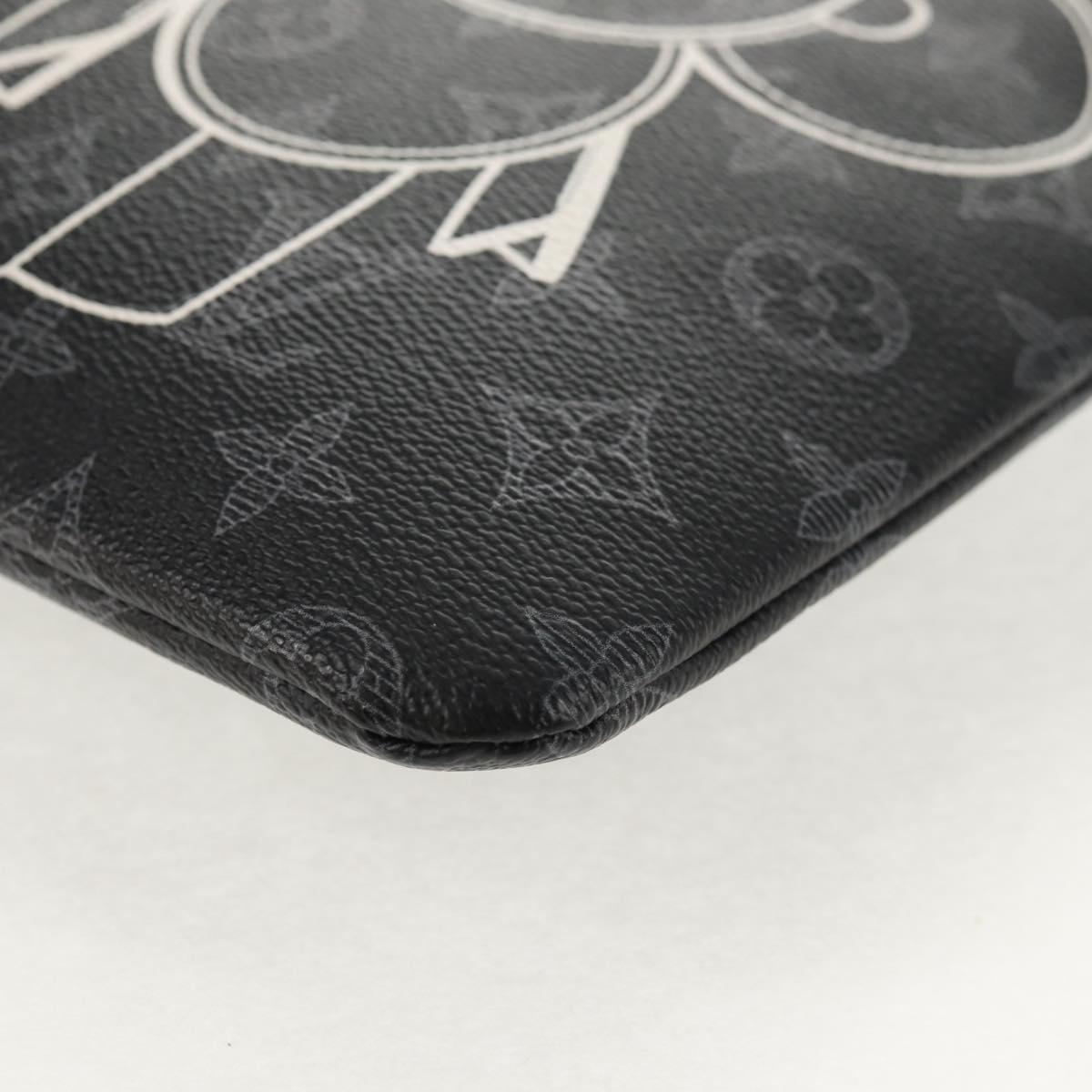 LOUIS VUITTON Eclipse Vivienne Pochette Apollo Limited Item M62904 Auth 146369M