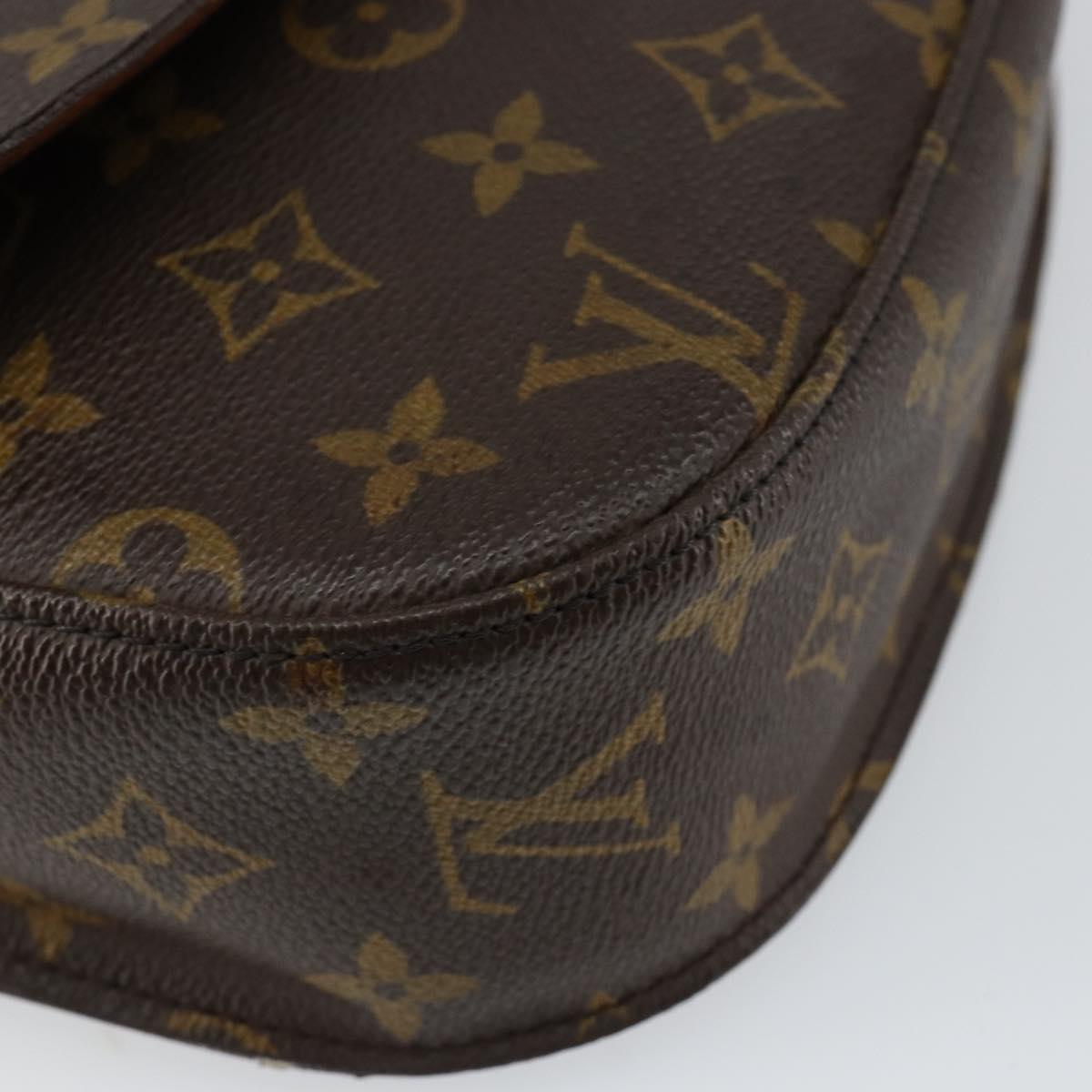 LOUIS VUITTON Monogram Saint Cloud GM Shoulder Bag M51242 LV Auth 146401